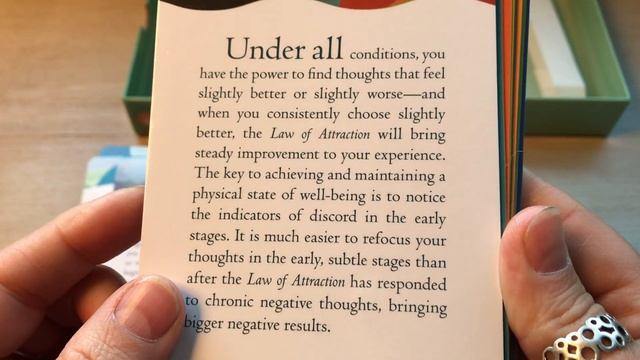 Unboxing Health And The Law Of Attraction Cards by Ester and Jerry Hicks смотреть онлайн
