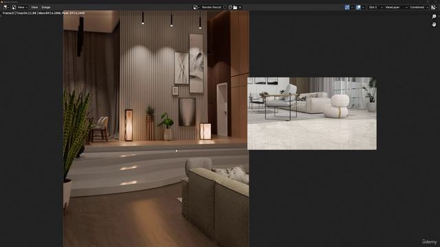 2 -037_Rendering the scene with interior lighting смотреть онлайн