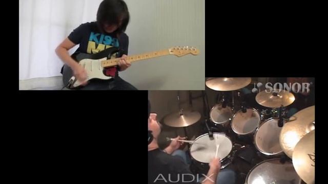 "Cause We've Ended as Lovers" - Jeff Beck (Cover) by Jack Thammaratwith Fran Merante on Drums смотреть онлайн