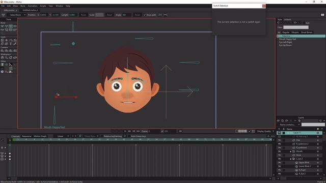 Rigging Eyes & Eyebrows in Moho | Difficulty: ★★★✩✩ смотреть онлайн