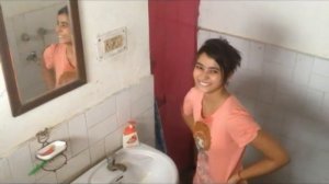 Bathroom girl scene. Watch it till the end