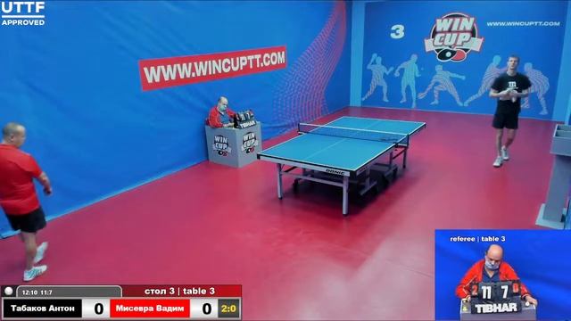 Табаков Антон 3-1 Мисевра Вадим Турнир Восток 5 WINCUP 19.10.21 Прямая Трансляция Зал3 смотреть онлайн