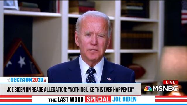 Biden to women who believe Tara Reade’s assault allegation смотреть онлайн