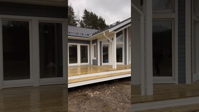 Каркасный дом с эркером 2 смотреть онлайн