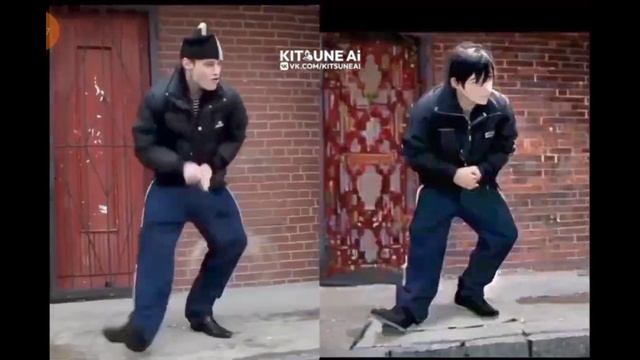 Танцующий гопник, но это аниме арты смотреть онлайн