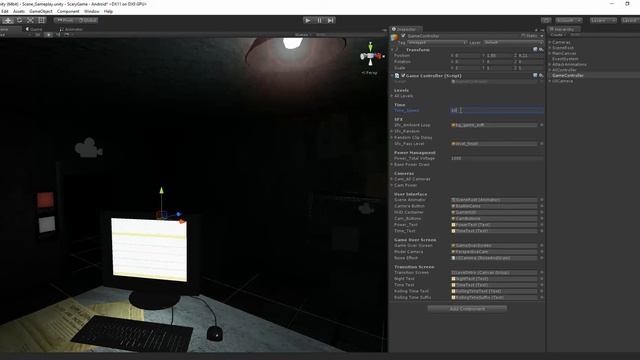 Horror Game Maker Tutorial - Part 1 - Game Controller смотреть онлайн