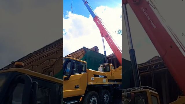 Sany 55 тонн смотреть онлайн