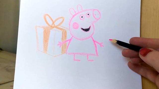 Рисуем Свинку Пеппа смотреть онлайн