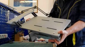 стойка для кресла в лодку ПВХ своими руками.