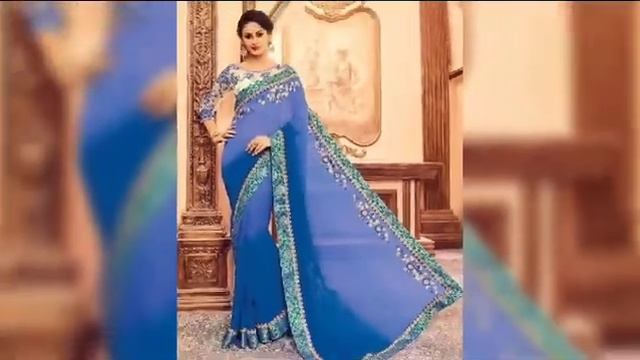 #moti embroidery work saree #ytshorts#georgettsafi#fancysadi#psrtywearsadi смотреть онлайн