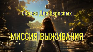 Сказка на Ночь Для Засыпания "Миссия Выживания" со Звуком Дождя