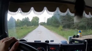 выгрузка Соликамск Пермский край | сломалась крыша на прицепе