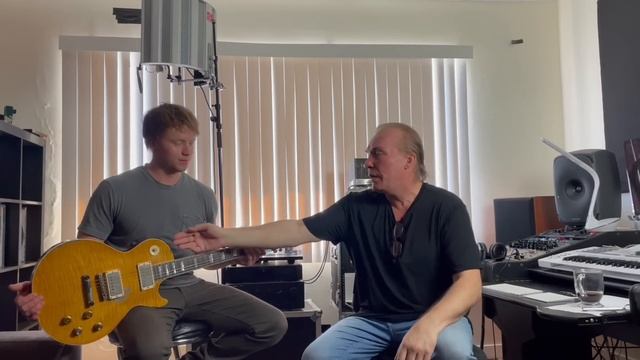 Пришла гитара Gibson Les Paul Greeny  $20000,Слушаем Gibson 1968 L,Gibson ES355 1963 ,1969 Gibson