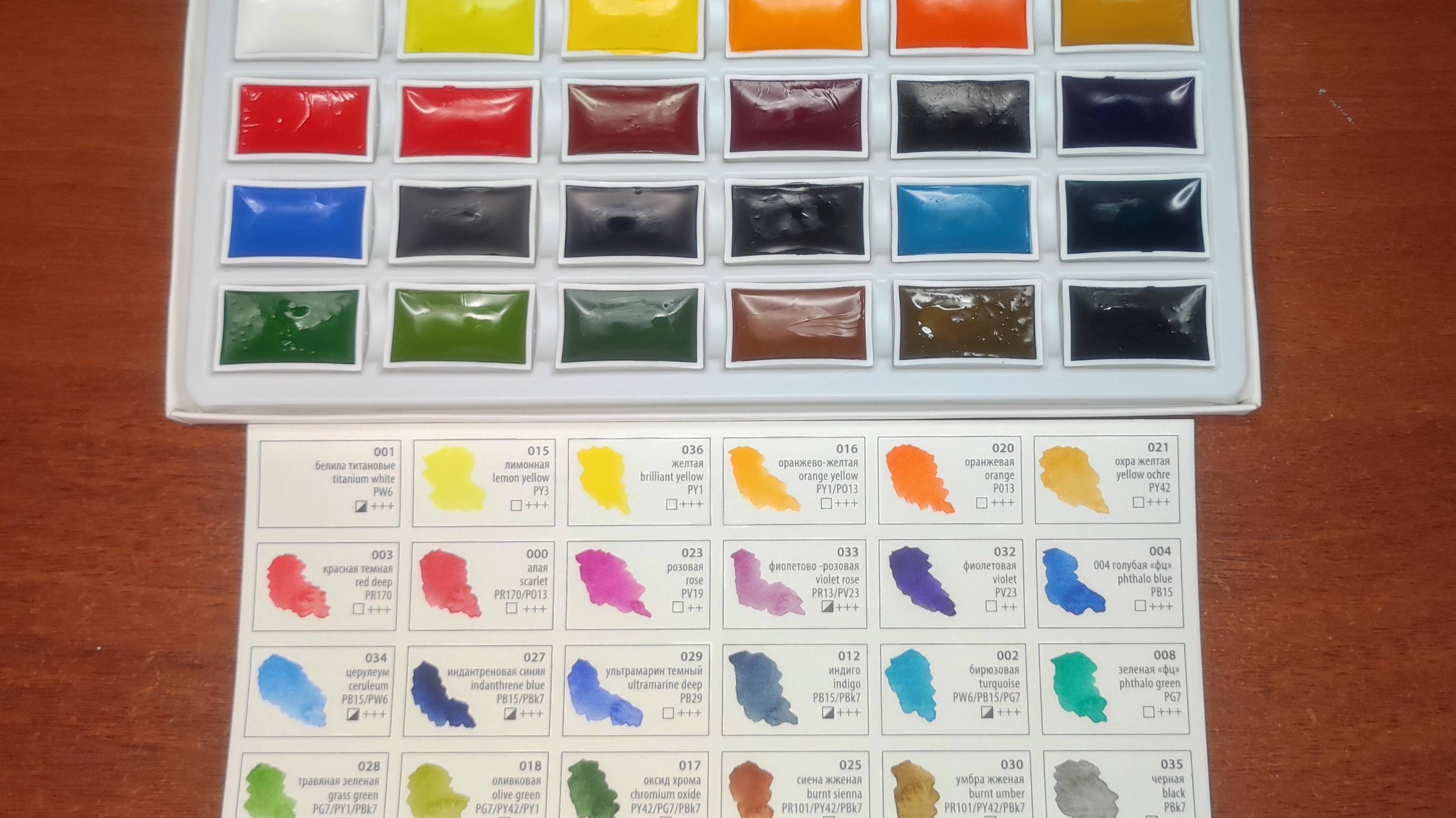 Распаковка, обзор и выкраска акварели от Малевич смотреть онлайн