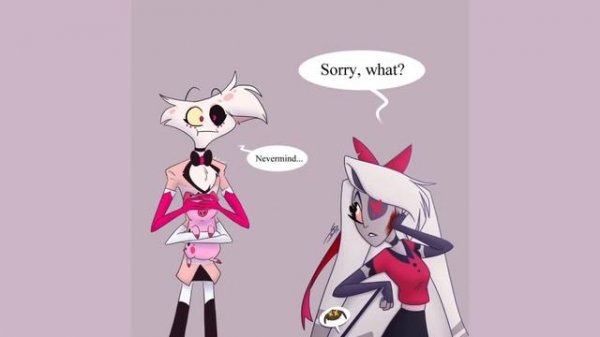 Nevermind 😐 | HAZBIN HOTEL COMIC