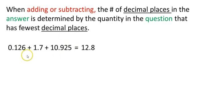# 8 Sig Fig Calculations Addition and Subtraction смотреть онлайн