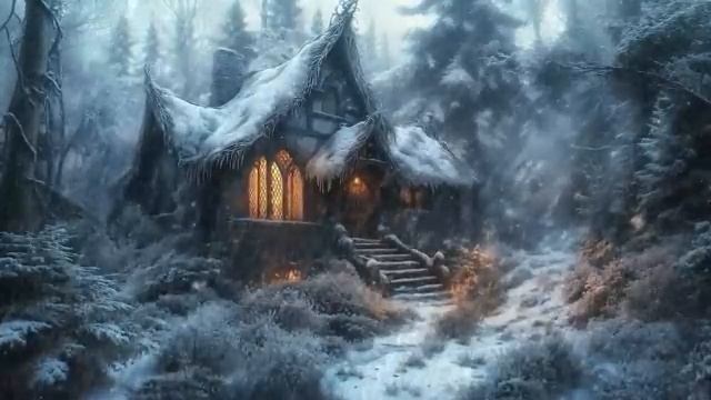 Кельтская зимняя музыка для СНЕЖНОЙ НОЧИ ❄️ смотреть онлайн