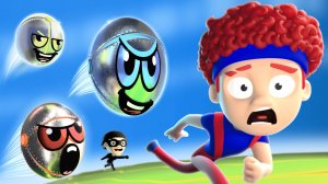 Монстры Мячики | D Billions Детские Песни