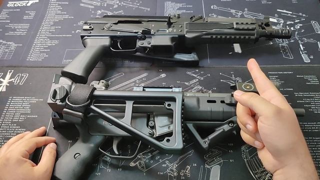Side by side comparison of Saiga 9 and POF 5 / MP5, which one should you buy? #pof #hk #saiga смотреть онлайн