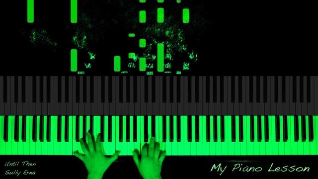 Sully Erna - Until Then - SLOW Piano Tutorial with SHEET MUSIC смотреть онлайн