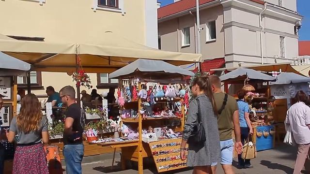 "Тбилисоба". 2.09.2017г. Минск. 1ч.(55). День культуры Грузии. Отдыхающие прогуливаются!!!+ смотреть онлайн