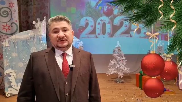 Глава администрации Уфимского района поздравил жителей с наступающим Новым годом и Рождеством! смотреть онлайн