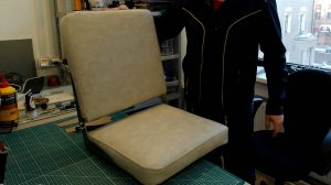 Кресло в лодку ПВХ своими руками.