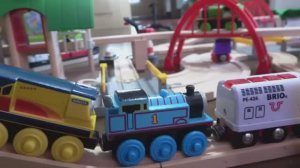 Поезд Томас - Железная дорога Brio Deluxe ☆ Деревянные пути для поездов!