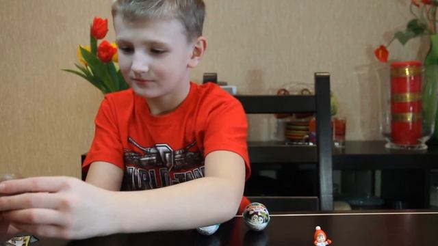 Открываем киндер сюрпризы Распаковка киндеров Surprise Eggs Распаковка Kinder Surprise toys fo смотреть онлайн