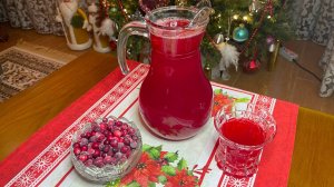 Клюквенный Морс из Замороженной Ягоды, рецепт вкусного и полезного напитка