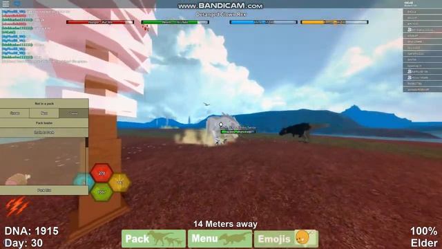 Dinosaur Simulator Clown T Rex vs Albino смотреть онлайн