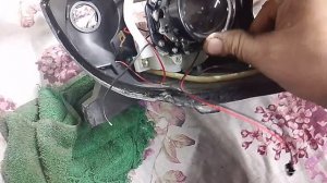 установка линз Лифан солано