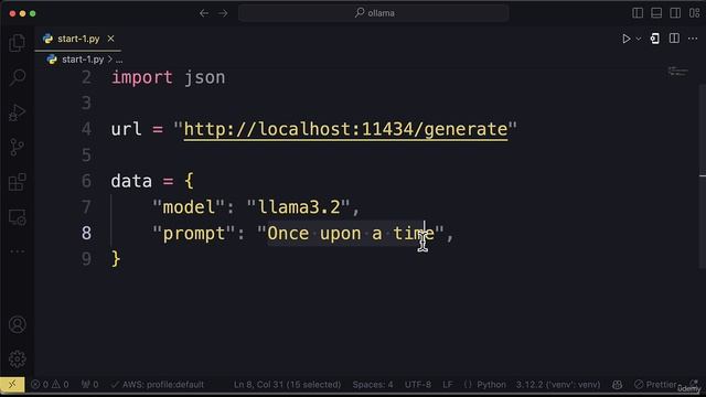 02. Interact with Llama3 in Python Using Ollama REST API - Hands-on смотреть онлайн