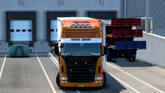 Scania RJL - Parking challenge - SCANIA Kalhor in Euro Truck Simulator 2 смотреть онлайн