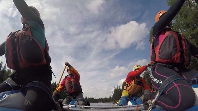 Сплав по рекам Тунтсайоки и Тумча. 2023 год. смотреть онлайн