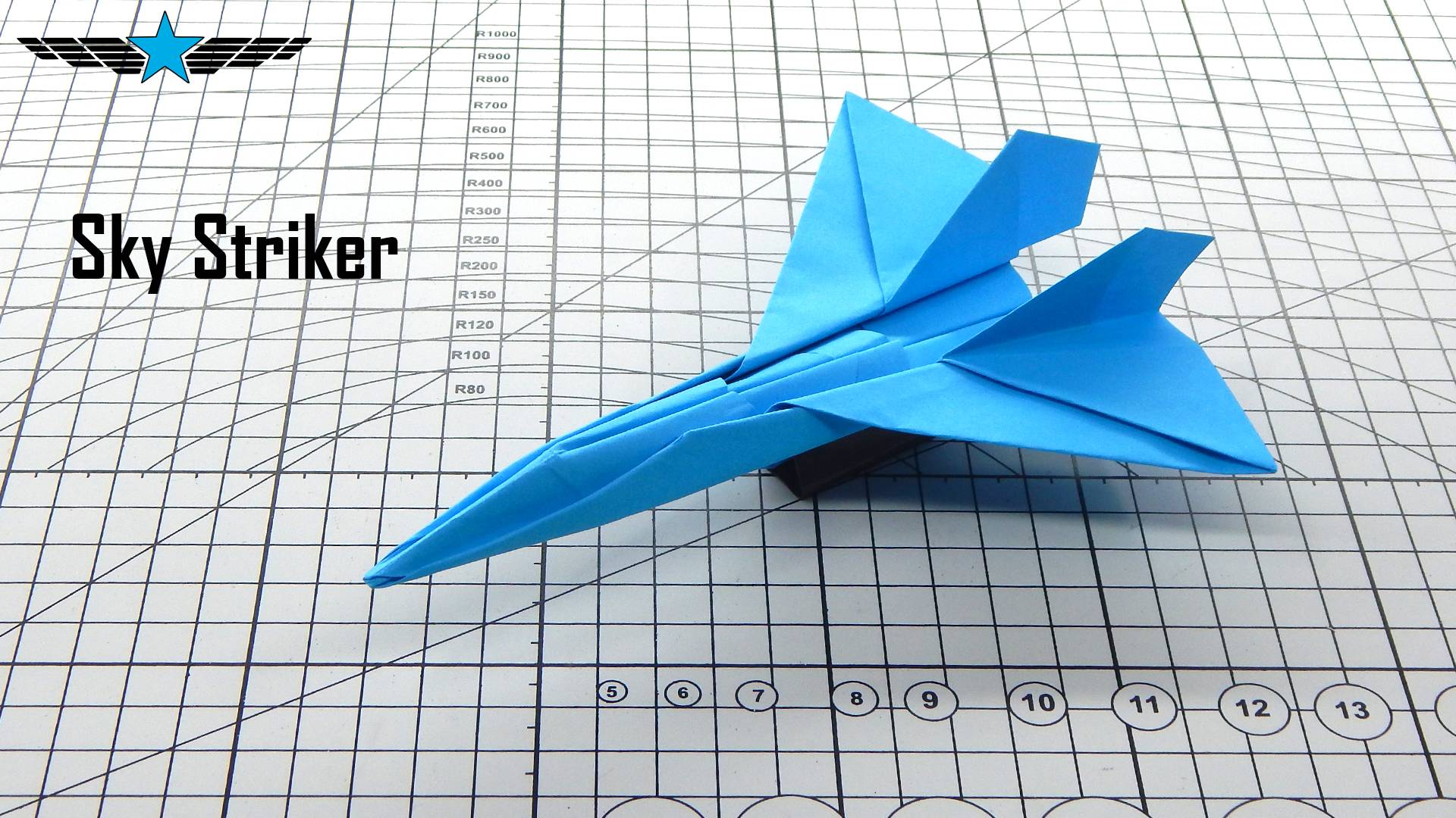Как сделать истребитель оригами. Учебное пособие — потрясающий истребитель из бумаги #ТОПЫКАТЕГОРИЙ