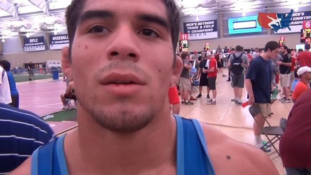Ethan Ramos (Carolina WC), 2015 University Nationals champion at 74 kg смотреть онлайн
