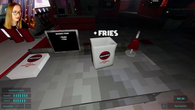 Я ВЫУЧИЛА ВСЕ МЕНЮ 🟢 Happy's Humble Burger Farm #2 смотреть онлайн