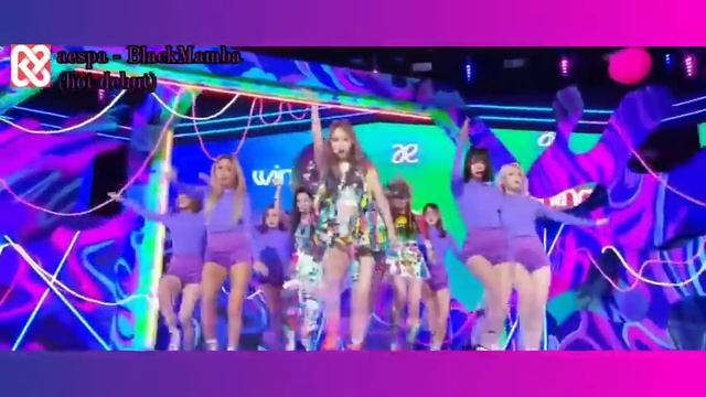 Aespa - Black Mamba (hot Debut) |Mnet All About Kpop