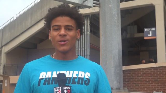 Winston-Salem family travels to Panthers Fan Fest at Clemson смотреть онлайн
