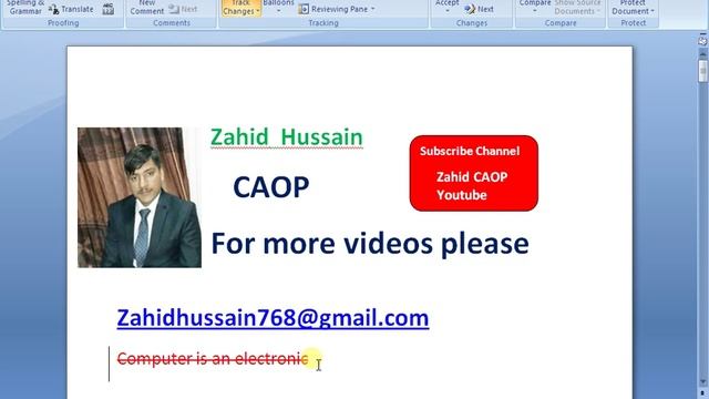 how to use track changes in word смотреть онлайн