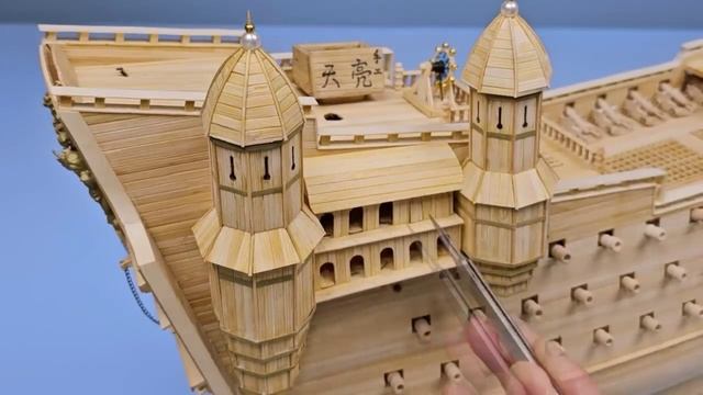 Радиоуправляемый корабль из бамбука за 60 дней смотреть онлайн