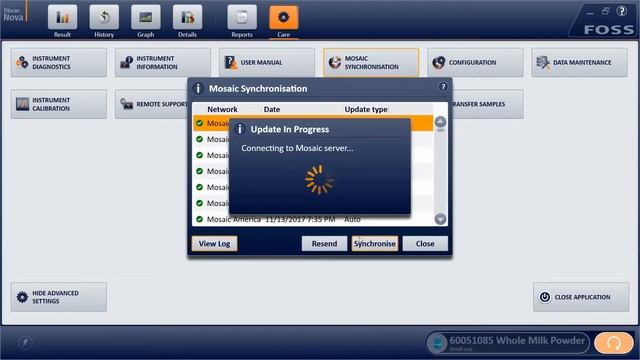 Performing a Manual Synchronization - ISIscan Nova смотреть онлайн