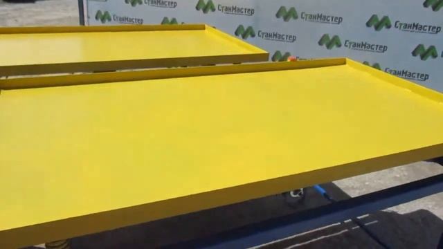 Вибростол для производства тротуарной плитки 1600x900 смотреть онлайн