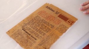 Как в домашних условиях отреставрировать документ