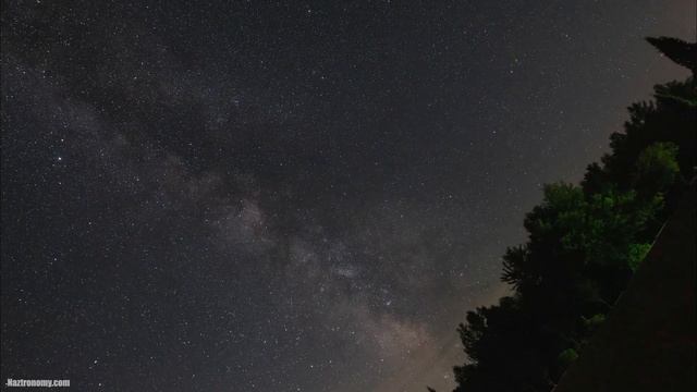 Rotation of the Earth Visualized with a Stabilized Milky Way Galaxy! смотреть онлайн