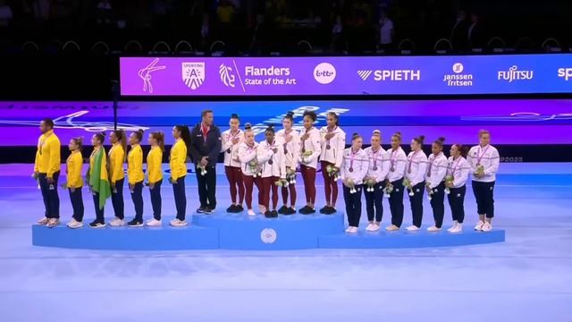 All black girl podium, Team Finals, All Around, and Event Finals reaction Controversial asf !! смотреть онлайн