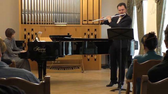 П.И. Чайковский - романс "Отчего?" переложение для флейты и фортепиано смотреть онлайн