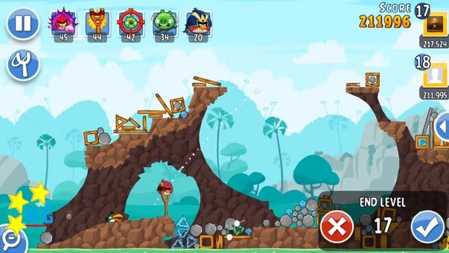 Angry Birds Friends - Tournament Week 244-1 level 5 смотреть онлайн