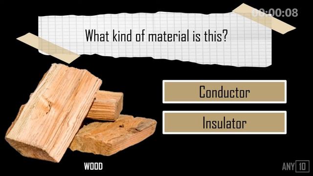 Science Quiz: Conductor or Insulator | ANY 10 смотреть онлайн